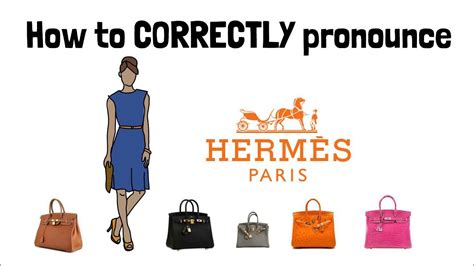 hermes fashion pronunciation|correct pronunciation of hermes.